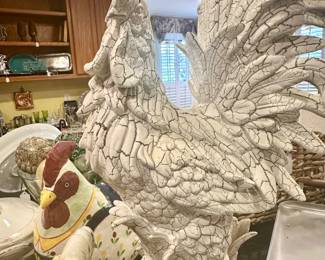 Your very own large chicken... try using the cast iron pans to fry...
