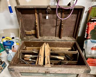 Vintage tool chest - circa 1900