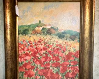 Oil on artist board - 20th C.