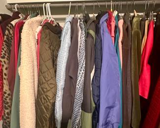 Coats and jackets - ladies only