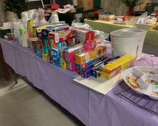 Paper goods, and lots of kitchen product