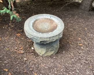 Cement bird bath…presale $85