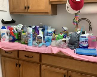 A lot of household product