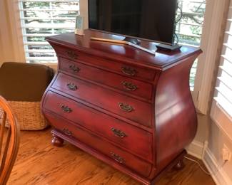 Red Bombay chest…..made by Hooker.