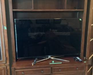 Hand made cabinet for TV and electronics.