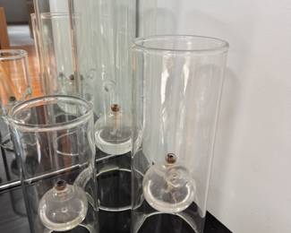 Glass oil kerosene lamps