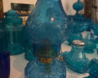 Moon and Star Pattern Glass