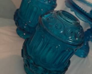 Moon and Star Pattern Glass