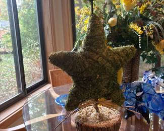 Star and Candle Decor