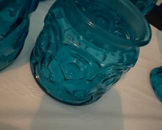 Moon and Star Pattern Glass