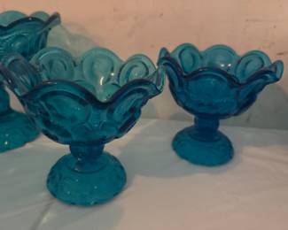 Moon and Star Pattern Glass