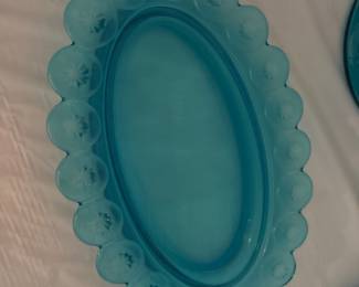 Moon and Star Pattern Glass