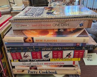 Cookbooks (Upstairs)