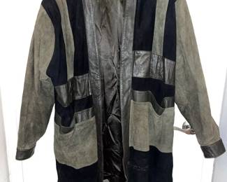 Patch Leather Jacket