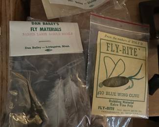 Fly fishing materials 