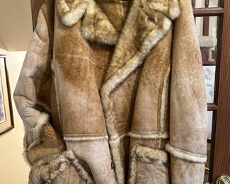 Shearling coat ( one of many) 