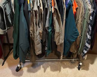 So many clothes : men (size XL-4 XL) 