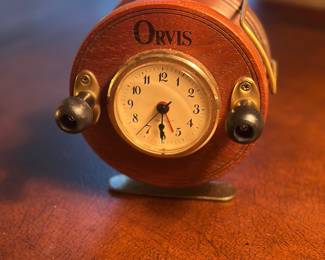Orvis reel clock 