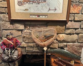 Fishing decor 