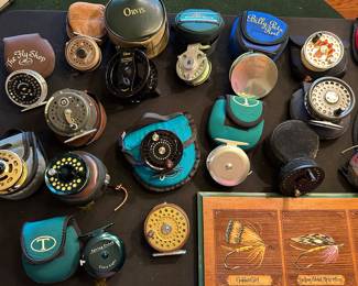 Fly fishing reels 