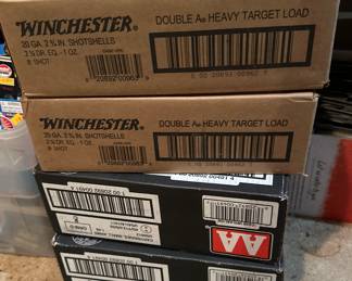 Ammunition, new in box   