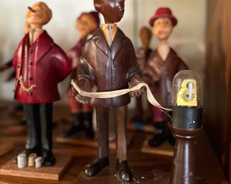 Wood sculptures , made in Italy 