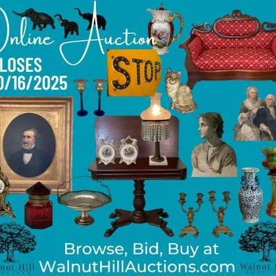 Online auction closes 10/16 beginning at 7pm.