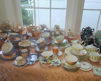 Vintage China and glassware