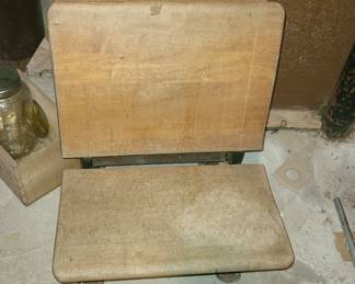 Antique children's desk