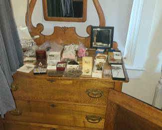 Costume jewelry
Dresser not for sale