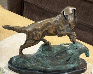 bronze dog
