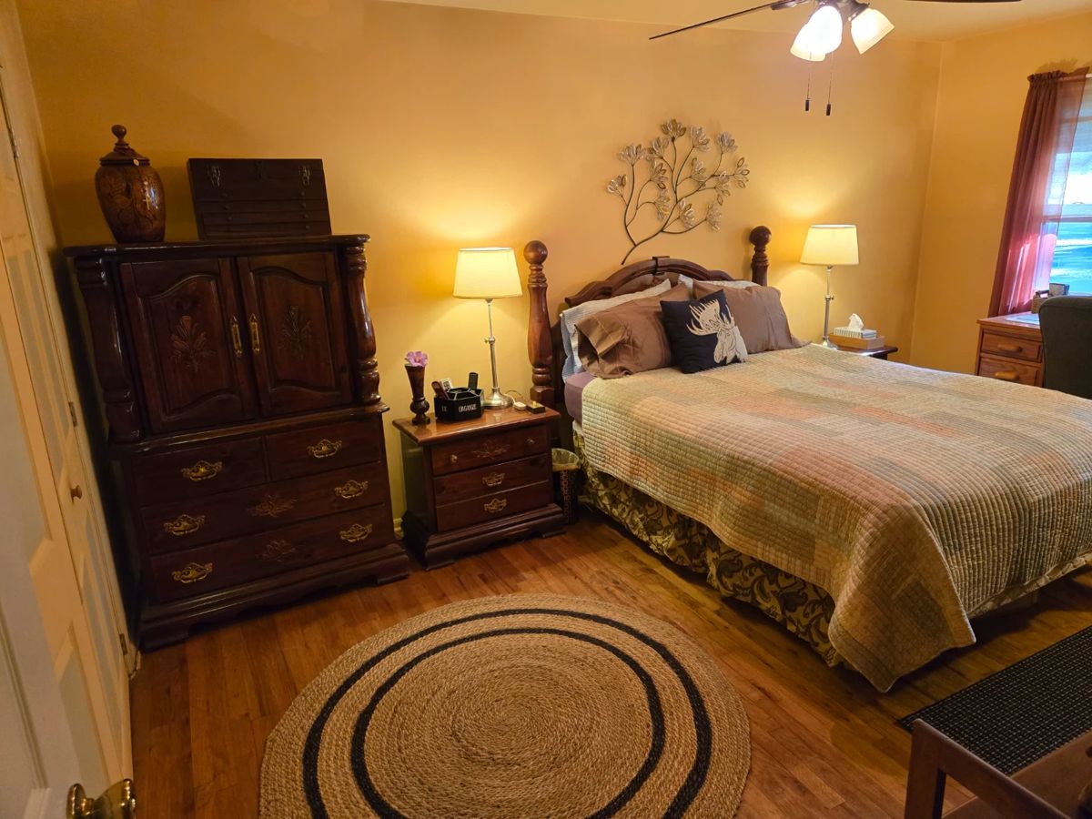 Mahogany 6 piece bedroom set