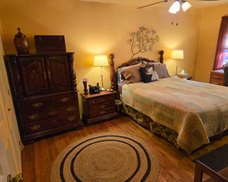 Mahogany 6 piece bedroom set