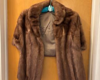 Vintage mink fur stole