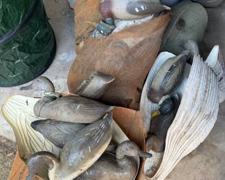 Lots of Duck, Goose Decoys