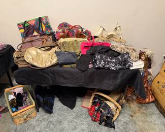 Tons of purses, including Patricia Nash