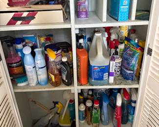 Cleaning supplies