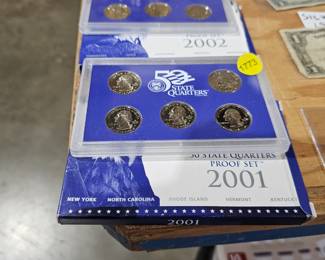 UNITED STATES QUARTERS PROOF SET 2001