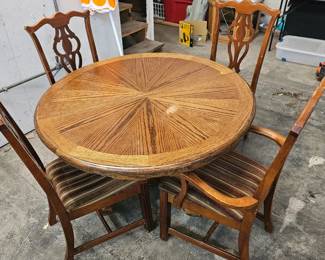 TABLE AND CHAIRS