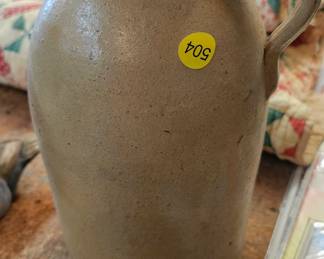 STONEWARE JUG