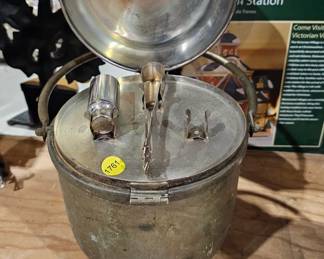 VINTAGE BRASS ICE BUCKET