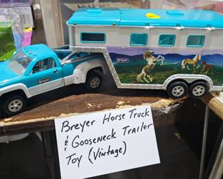 BYEREY HORSE TRUCK TOY VINTAGE