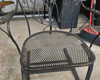 WROUGHT IRON CHAIR