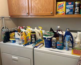 cleaning supplies washer/dryer not for sale