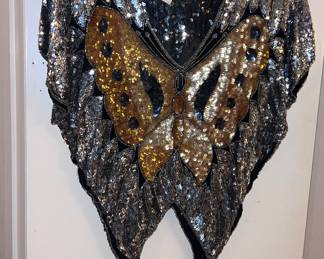 Beautiful butterfly shimmer shirt