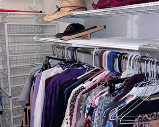 Women's clothes and hats