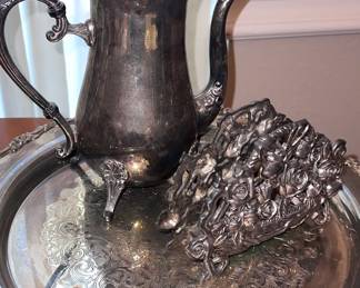 Silver Plated Service Set