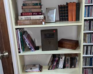 Solid wood book shelves
