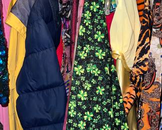 Lots of dance costumes for all seasons and holidays