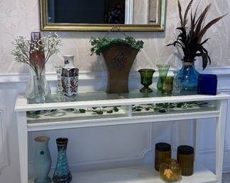 Perfect entry way or library table